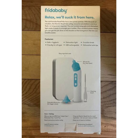 New Frida Baby Electric Nasal Aspirator - Picture 3 of 3